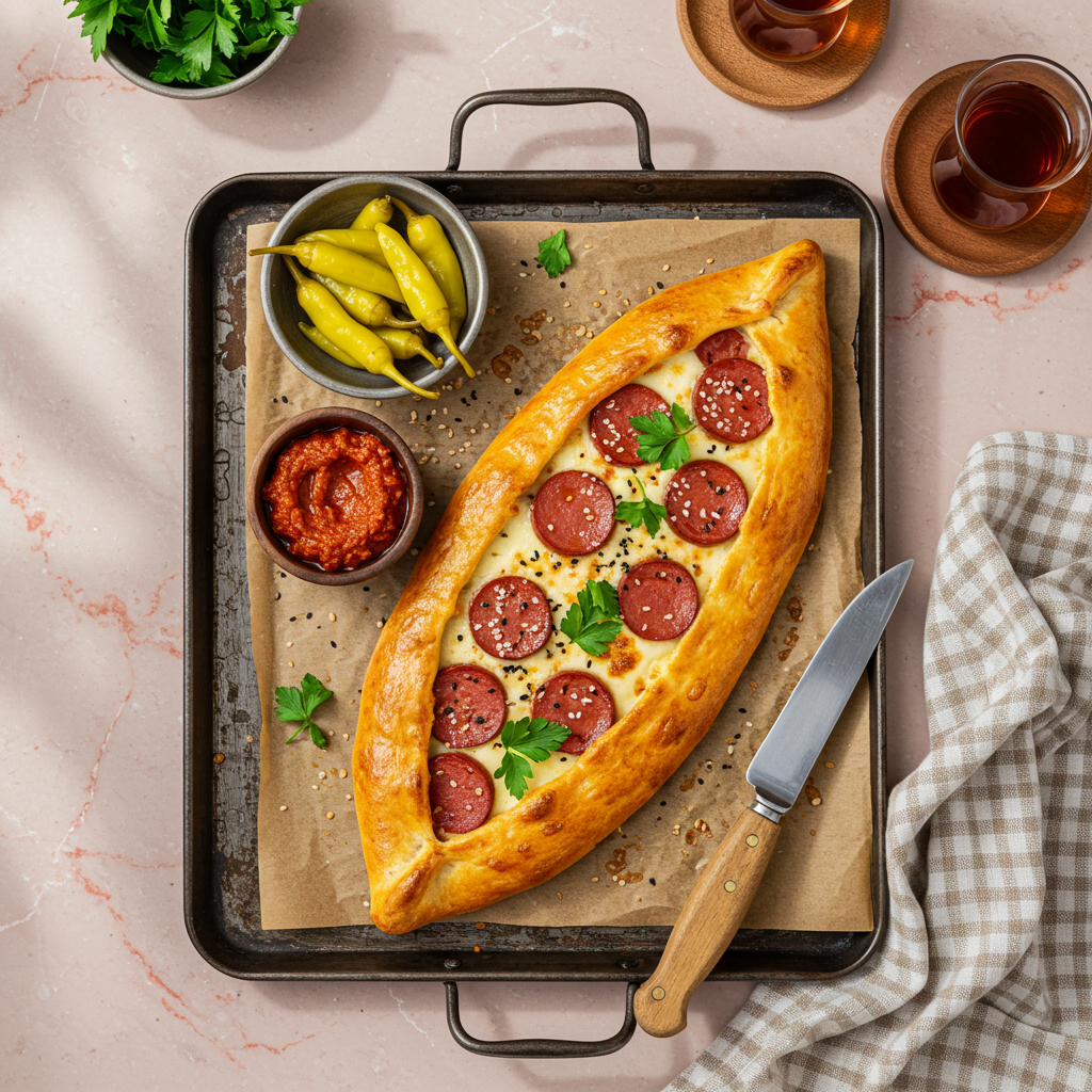 Pastrami Pide