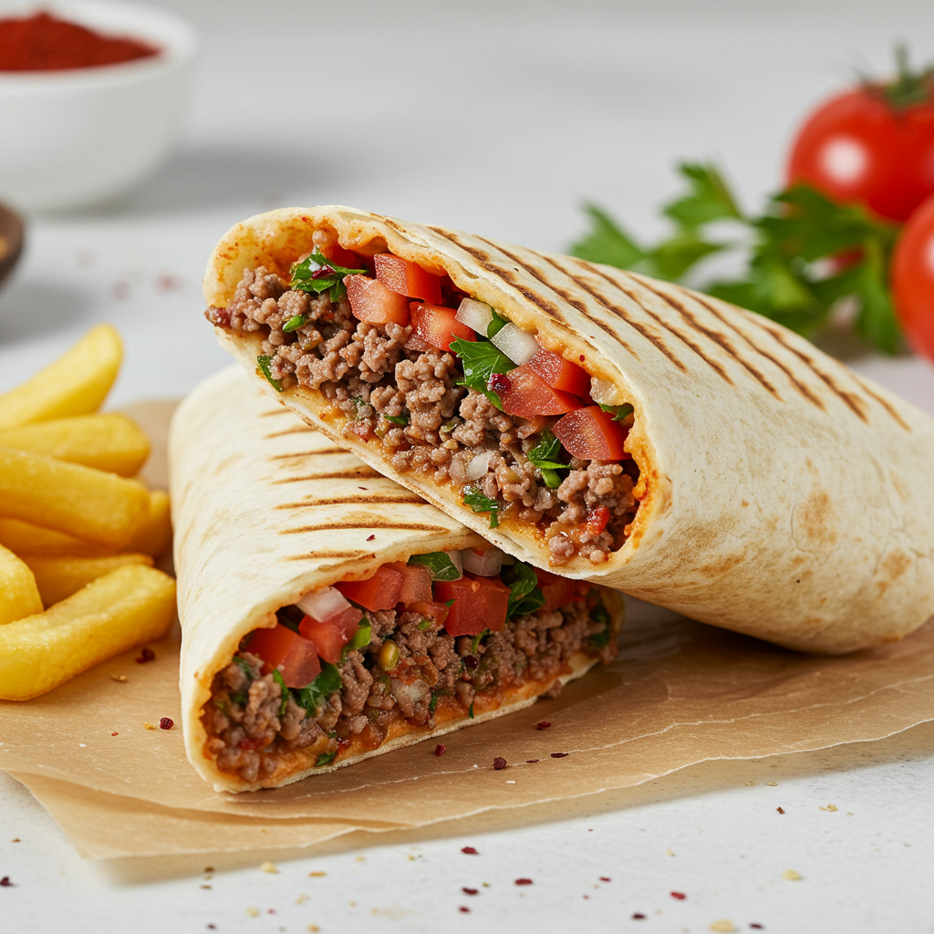 Minced Meat Tantuni