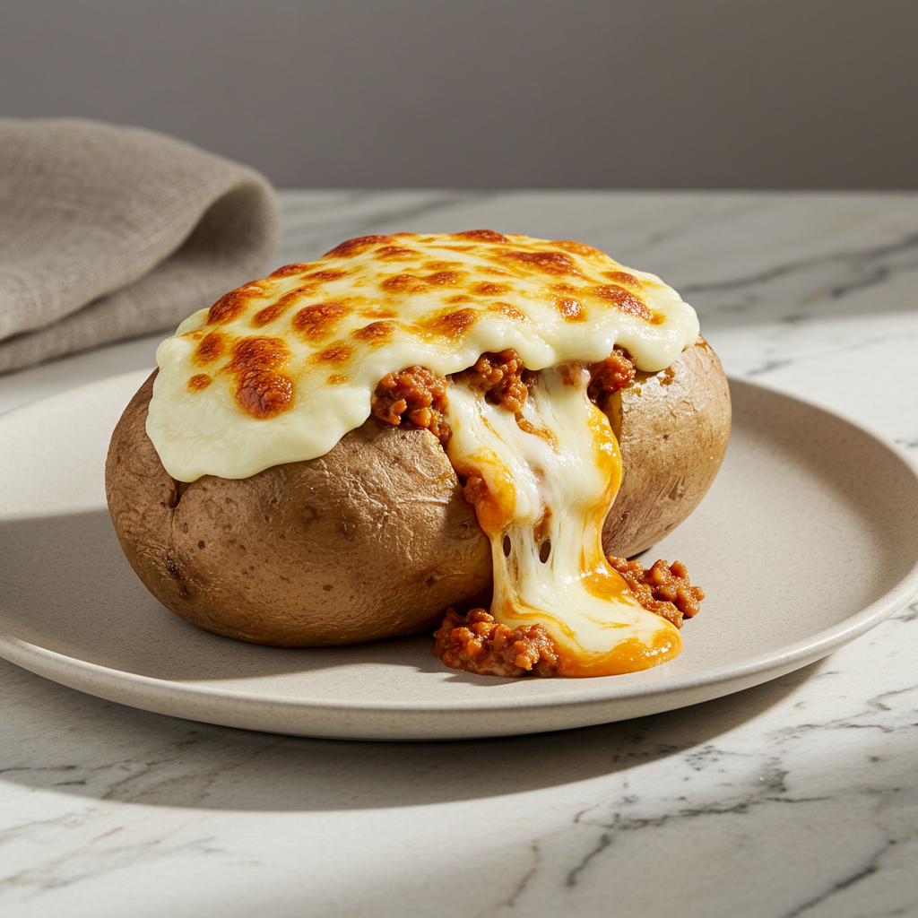 كومبير لحم مفروم بالبشاميل