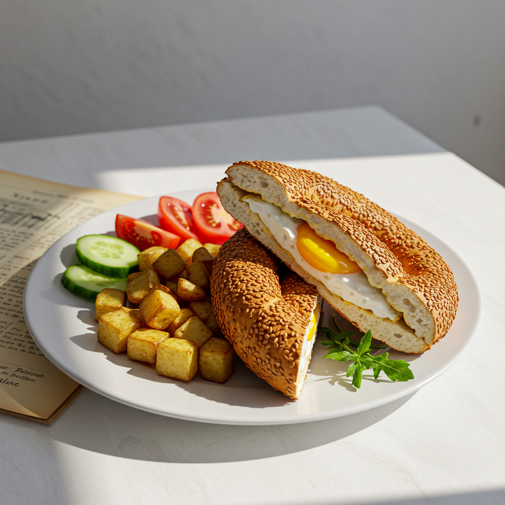 سميط بيض سادة