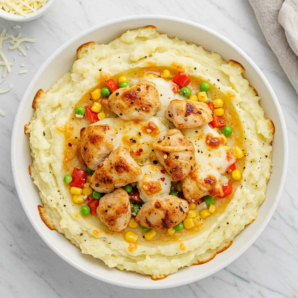 برام بطاطس دجاج